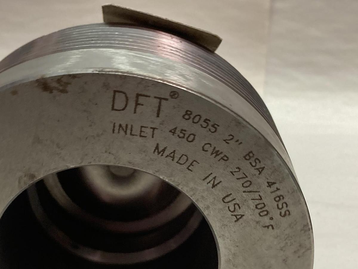 Used DFT Inlet,8055,Check Valve BSA 416SS 450 CWP 270/700F