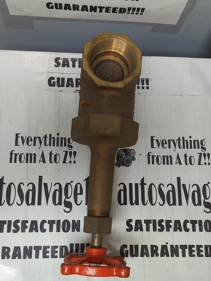 STOCKHAM,FIG B-120,2 INCH BRONZE GATE VALVE NOS