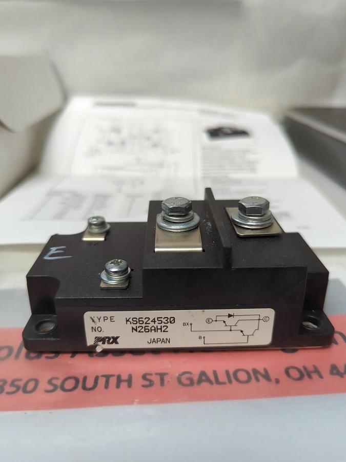 Used POWEREX,KS624530,MODULE LOT OF 2 PRE-OWNED