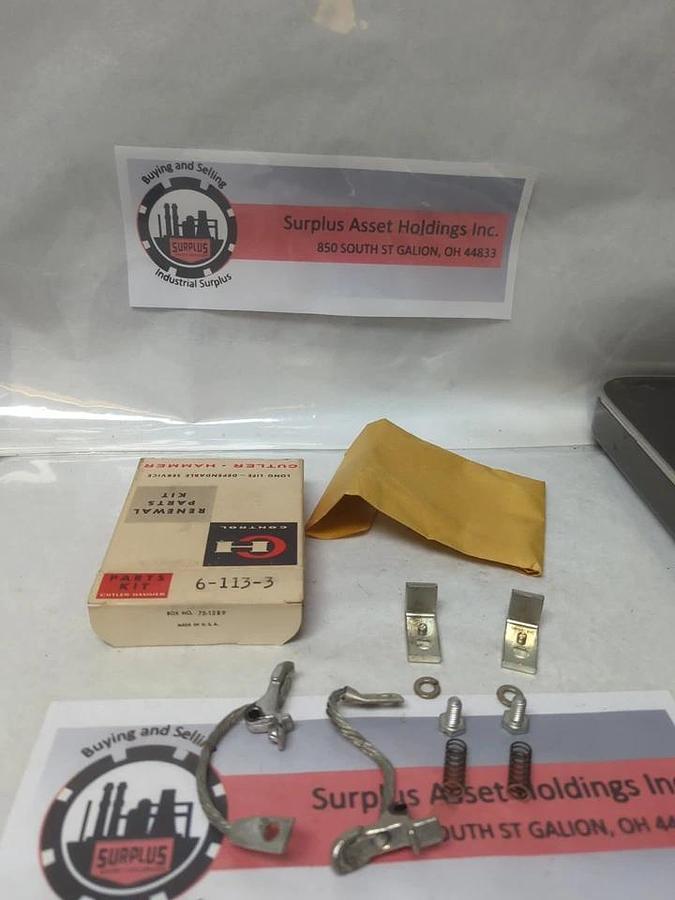 CUTLER-HAMMER,6-113-3,CONTACT RENEWAL PARTS KIT NOS