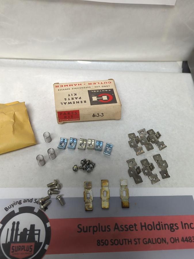 CUTLER-HAMMER,6-3-3,CONTACT SET 3-POLE NOS