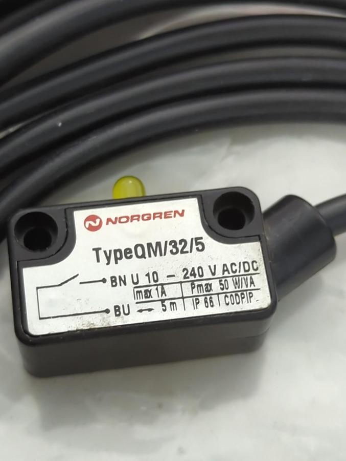 NORGREN,QM/32/5,MAGNETIC SWITCH BN U 10-240 V AC/DC NOS