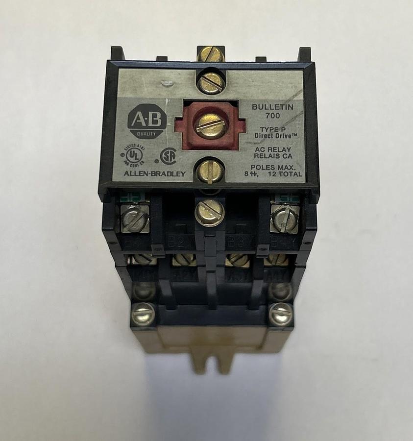Used ALLEN BRADLEY,700-P600A1,AC RELAY