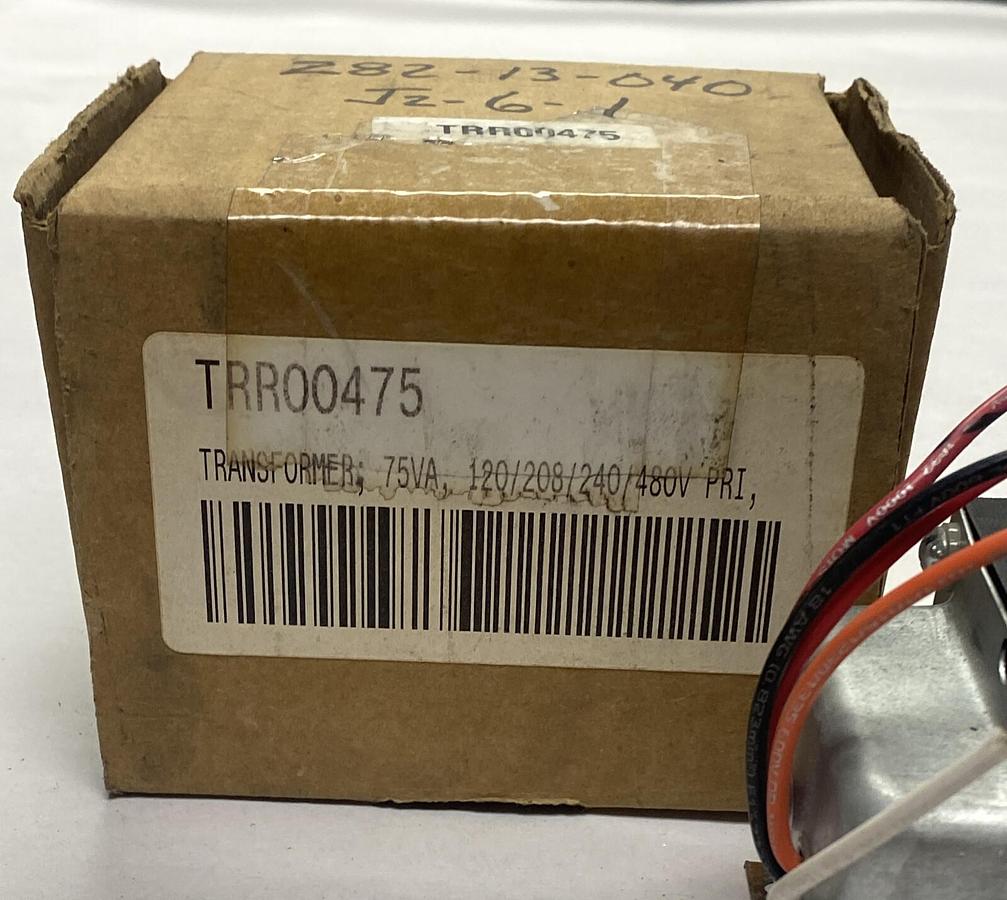 Basler,TRR00475,Transformer 75VA 120/208/240/480V NOS