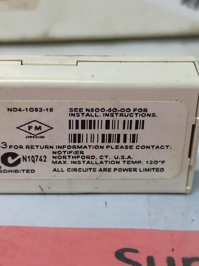NOTIFIER,FMM-101,ADRESSABLE MONITOR MODULE NOS