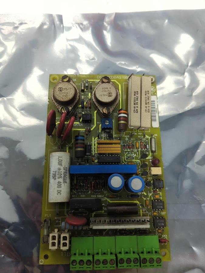 Used GE,DC200CDBAG1BBB,DRIVE BOARD PRE-OWNED