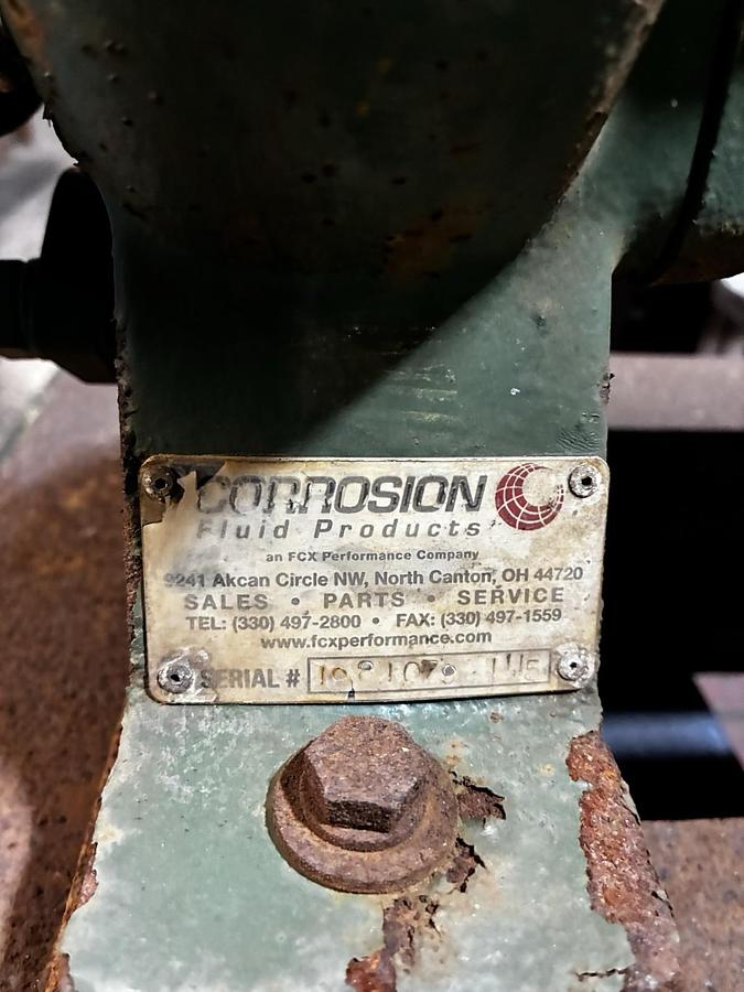 Used Sundyne,K+436C05BK12111,Centrifugal Pump 15HP 230/460V 3520PRM