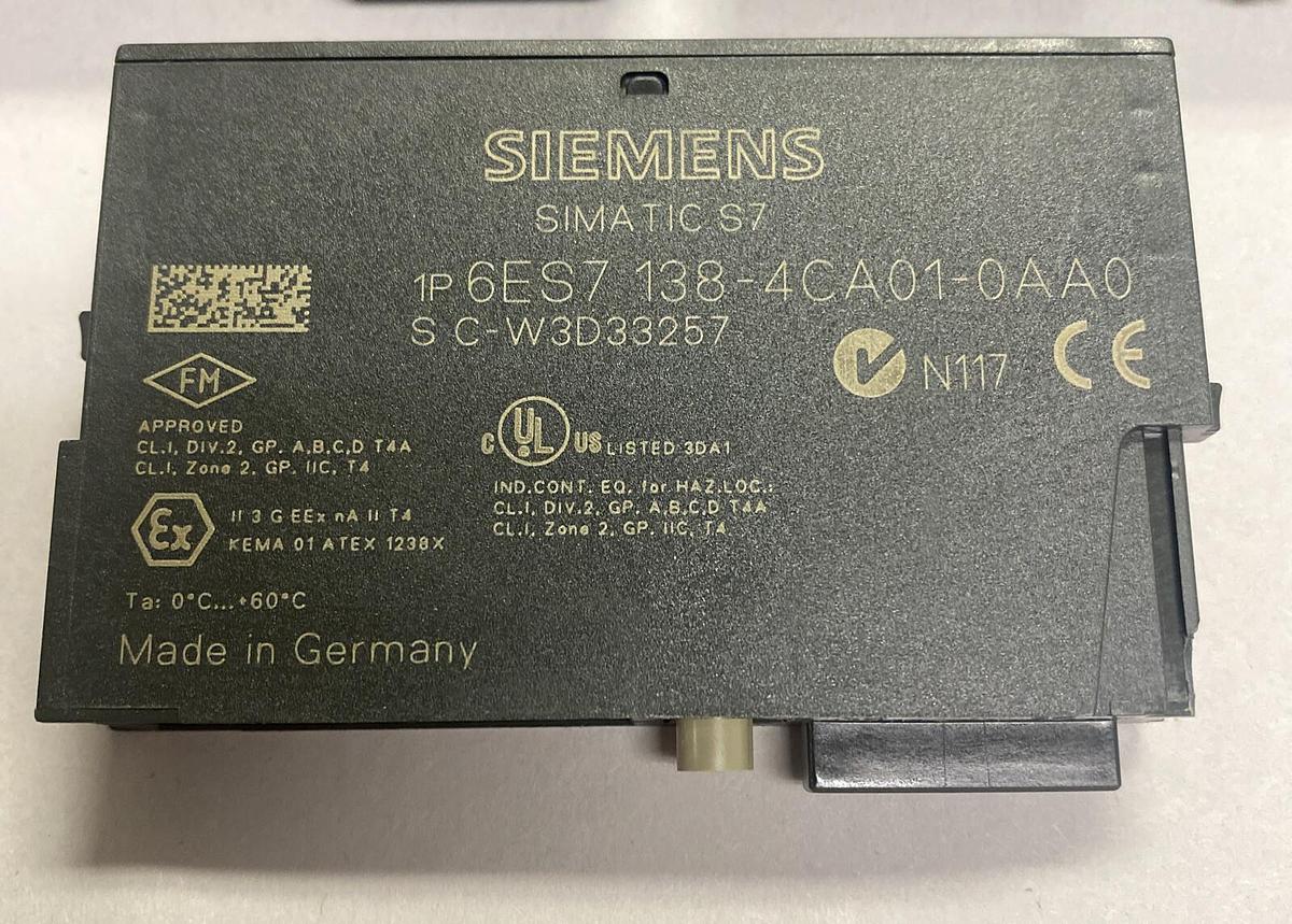 Used SIEMENS,6ES7138-4CA01-0AA0,POWER MODULE LOT OF 3