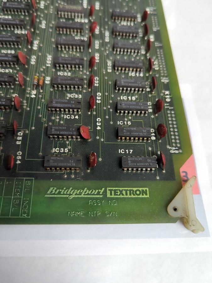 Used BRIDGEPORT CONTROLS,19324000,CIRCUIT BOARD PRE-OWNED