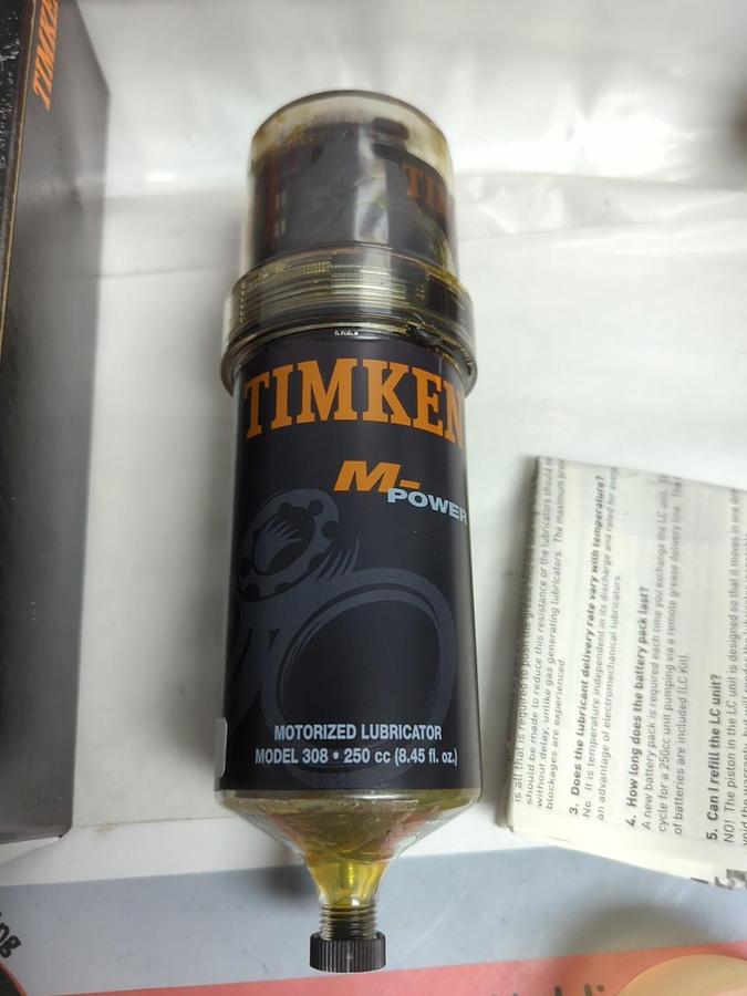 TIMKEN,PM282217,C-POWER/M-POWER SINGLE POINT LUBRICATOR NOS