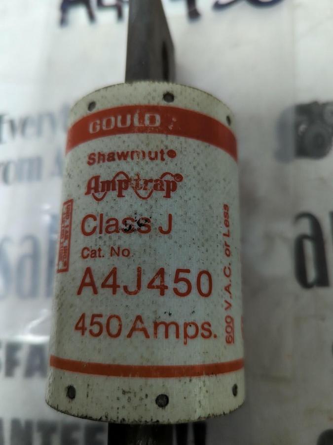 GOULD SHAWMUT,A4J450,AMP-TRAP 450 AMP FUSE NOS