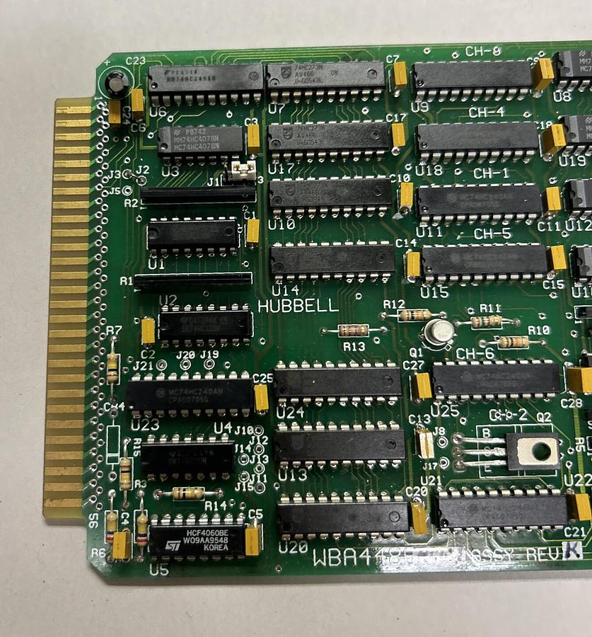 Used HUBBELL,WBA4486,CONTROL BOARD
