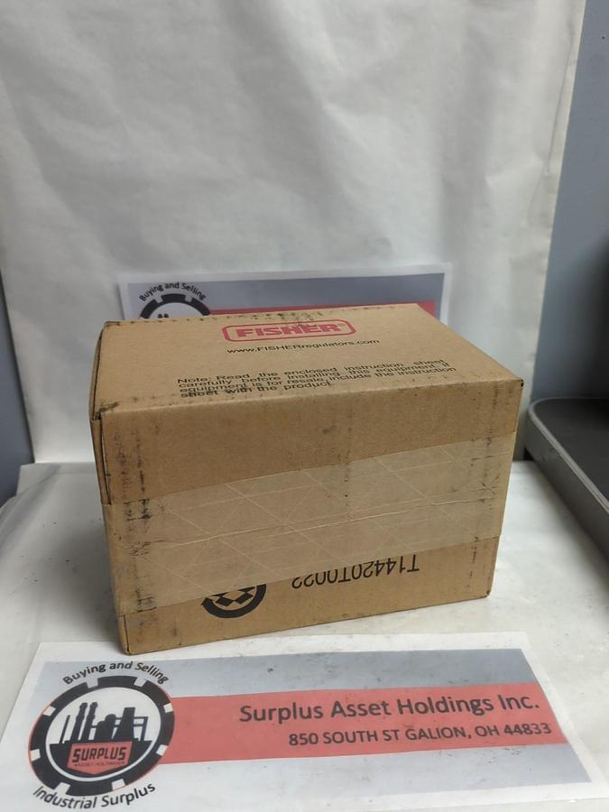 FISHER,R622-4,INDUSTRIAL PRESSURE REGULATOR 1/8 INCH ORIFICE NOS