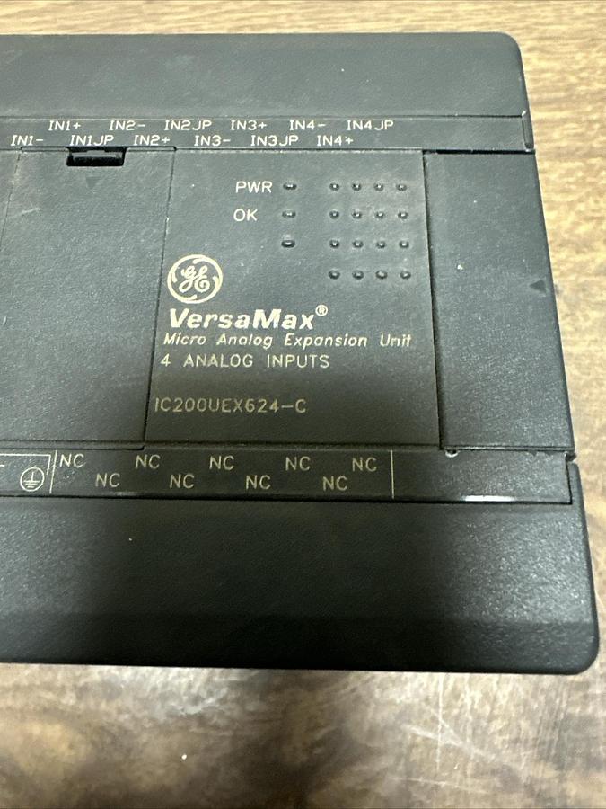 Used GE VersaMax,IC200UEX624-C,Micro Analog Expansion Unit