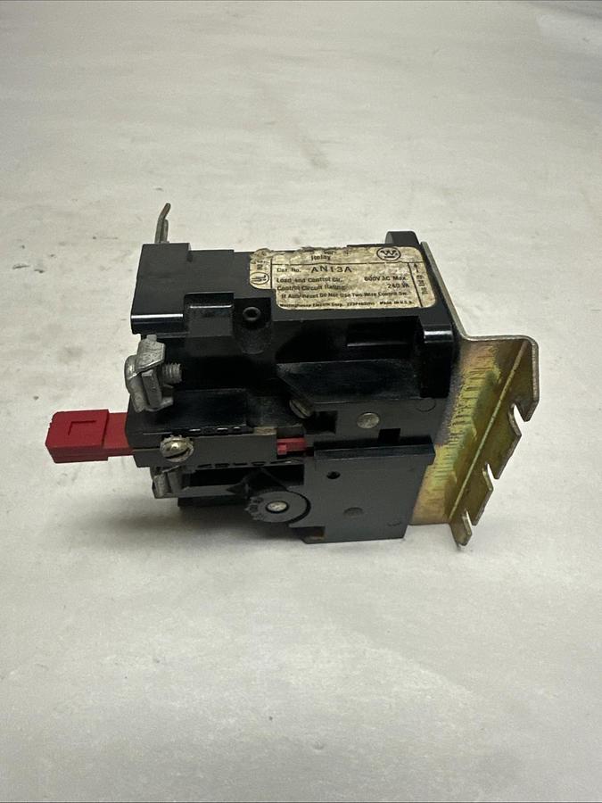 Used Westinghouse,AN13A,Overload Relay