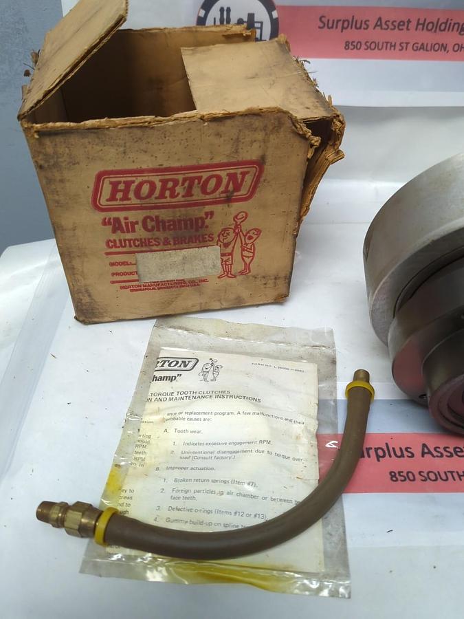 Used HORTON,0910200,AIR CHAMP CLUTCH PRE-OWNED