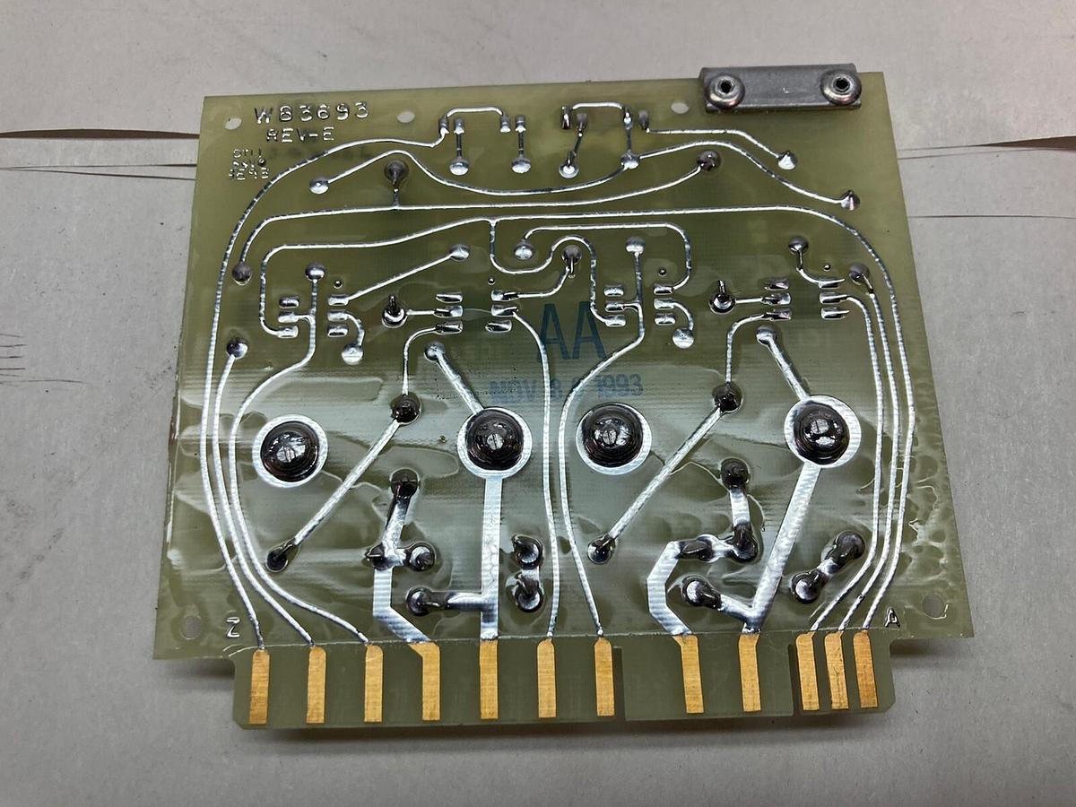 Used Femco,WBA3693,Reciever Logic Circuit Board Rev H 250VDC