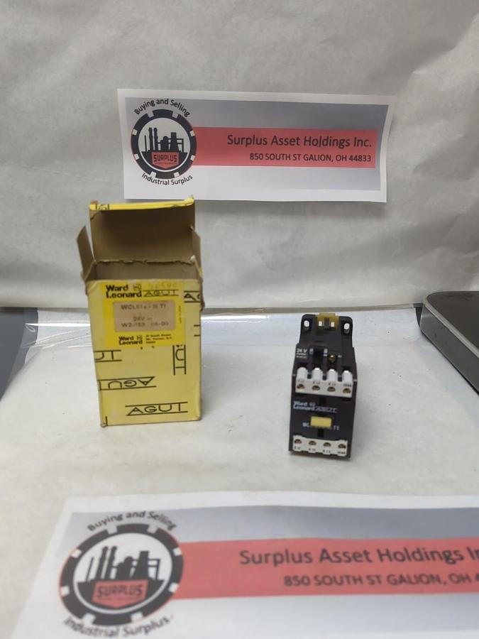 WARD LEONARD/AGUT,WCL-01-c-III T1,CONTACTOR 24V NOS