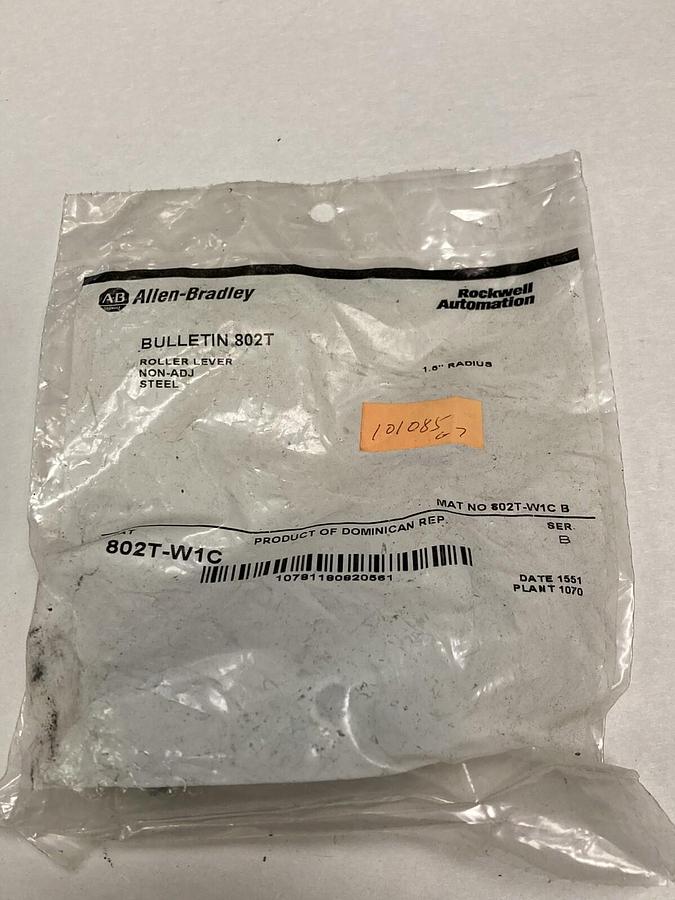 Allen Bradley,802T-W1C,Roller Lever Arm Ser B