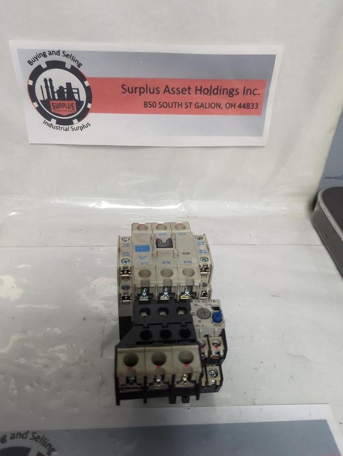 Used MITSUBISHI,S-N35,CONTACTOR WITH THERMAL OVERLOAD RELAY PRE-OWNED