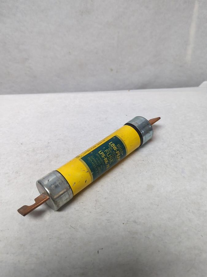 Used COOPER BUSSMANN,LPS-RK-70,LOW-PEAK 70 AMP FUSE PRE-OWNED