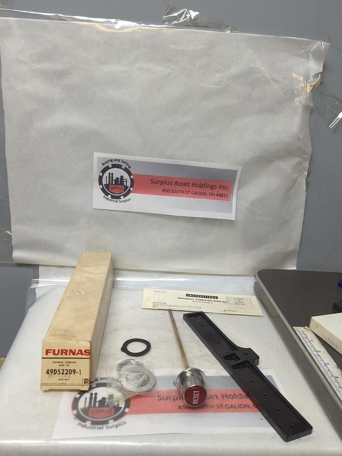 FURNAS,49D52209-1,UNIVERSAL OVERLOAD RESET KIT NOS