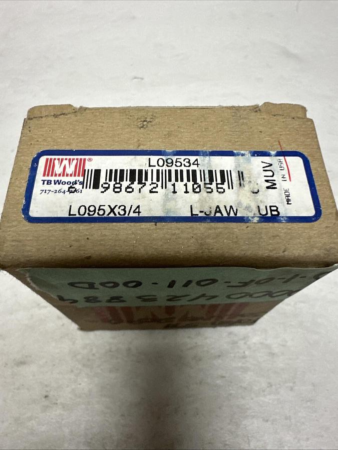 Used TB Woods,L095x3/4,Coupling Hub