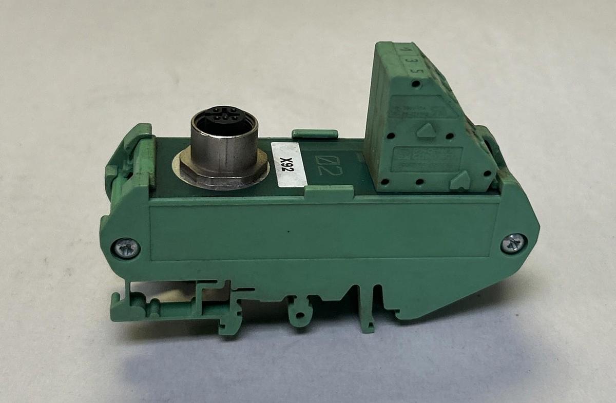 Used PHOENIX CONTACT,FLKM-M12/B/5P/4A/SO106,VARIOFACE MODULE LOT OF 5