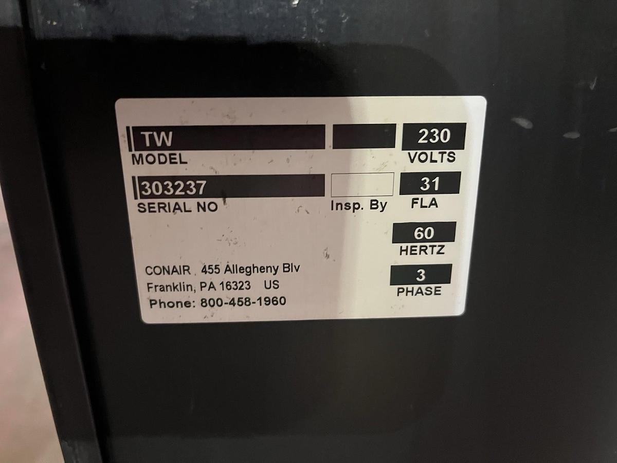 Used CONAIR,TW,THERMOLATOR WATER TEMPERATURE CONTROL UNIT 230V 3PH