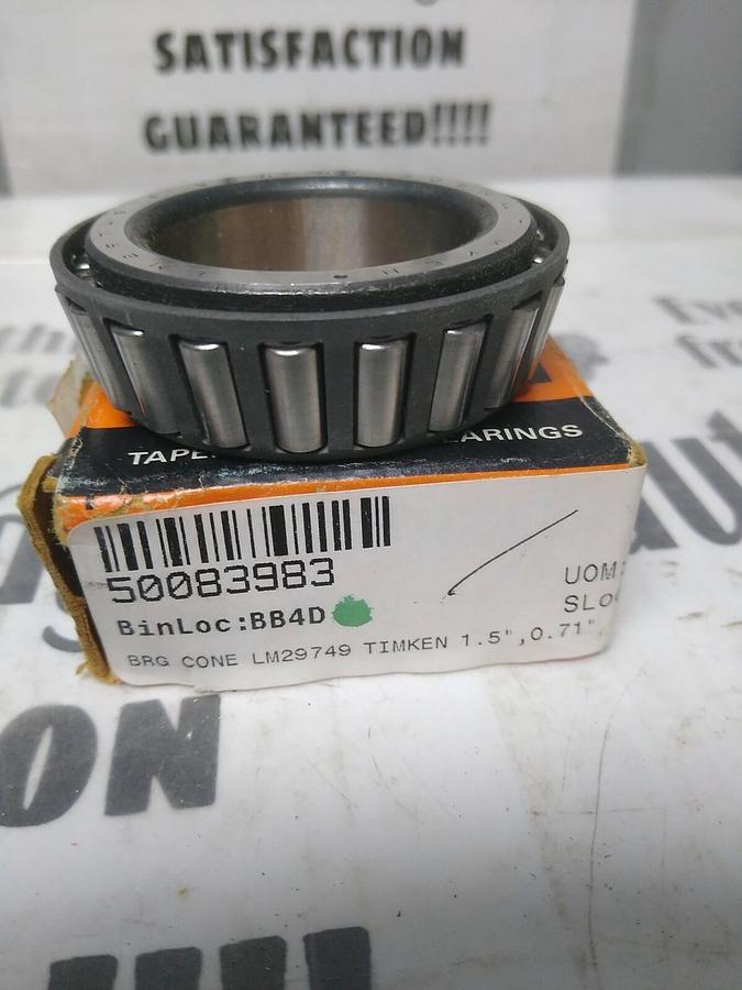TIMKEN,LM29749,ROLLER BEARING CONE NOS