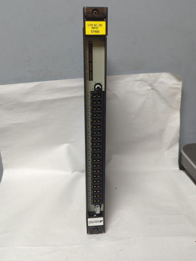 Used RELIANCE ELECTRIC,57400-A,INPUT DIGITAL CONTROL MODULE CARD