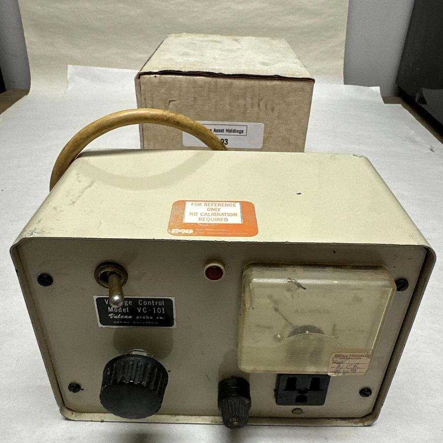 Used Vulcan,VC-101,Voltage Control