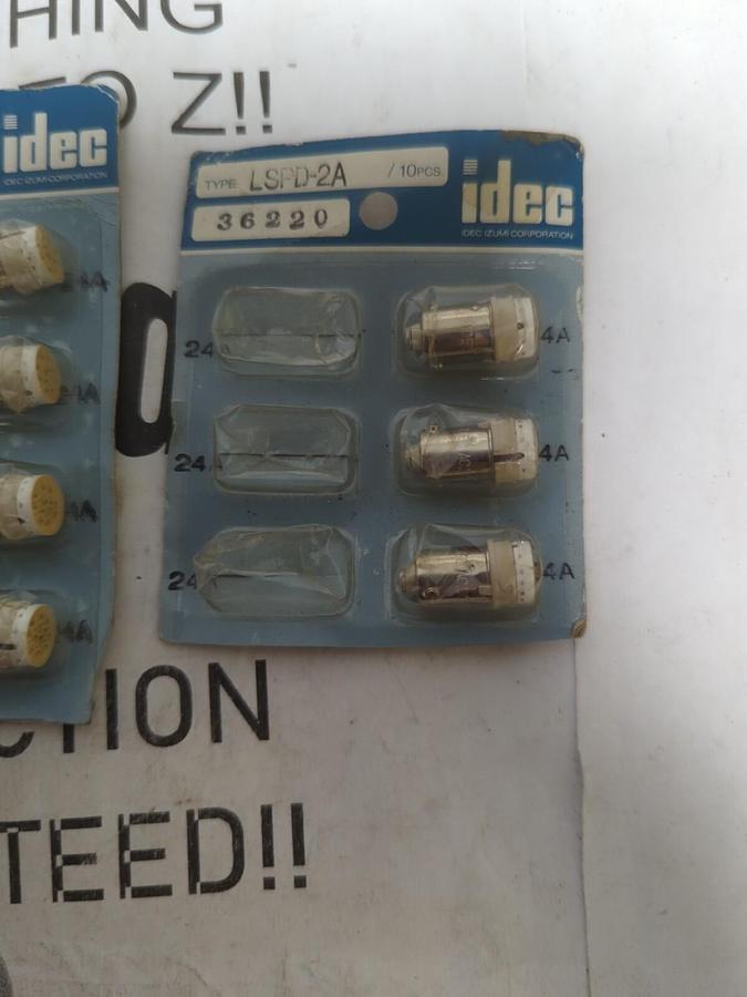 IDEC,LSPD-2A,PILOT LIGHT LED INDICATORS LOT OF 22