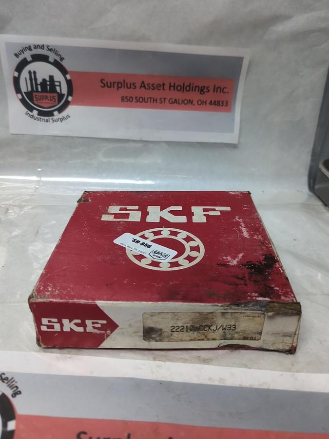 SKF,22217CCKJ/W33,SPHERICAL ROLLER BEARING 80MM BORE NOS