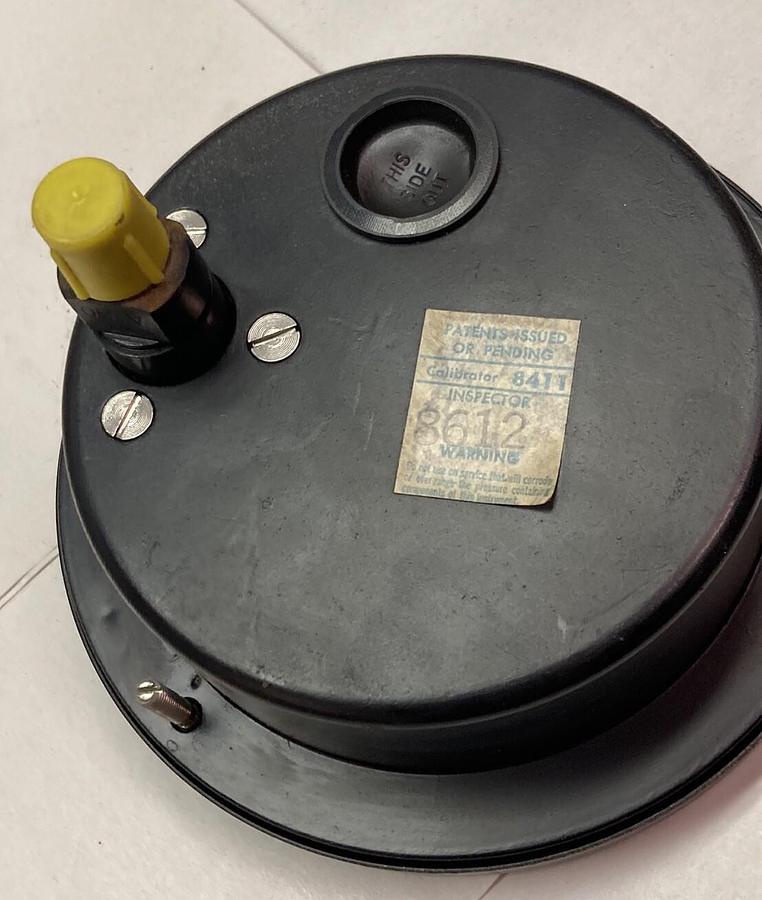 Used Ashcroft,0-60 PSIG,Duragauge Pressure Gauge