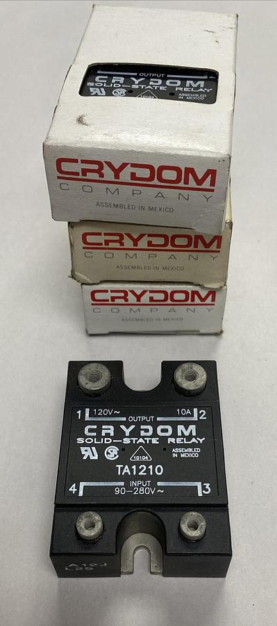 Crydom,TA1210,Solid State Relay Lot Of 4 NOS