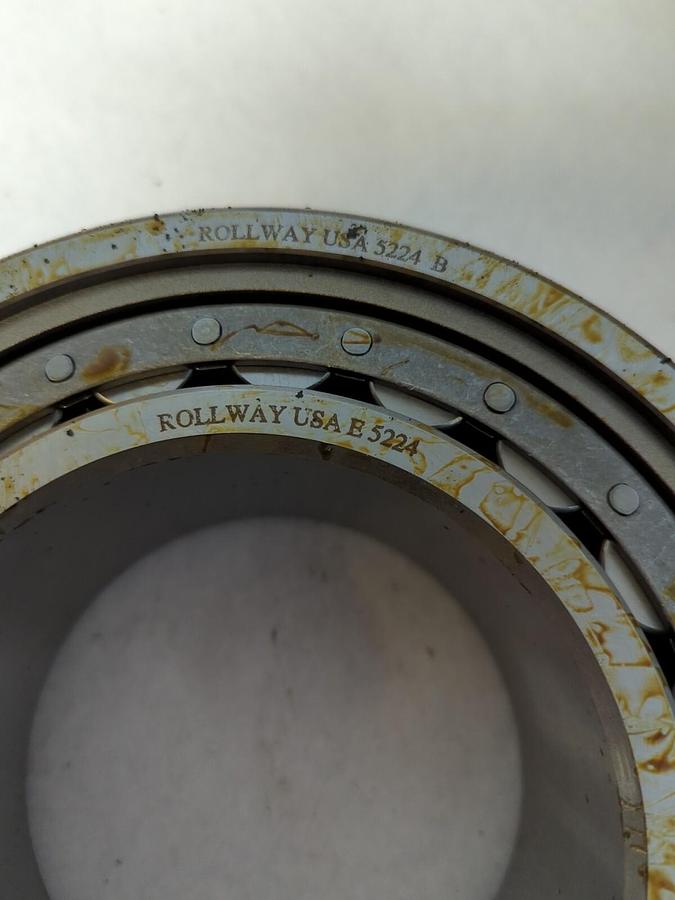 ROLLWAY,E-5224B,CYLINDRICAL ROLLER BEARING 120MM ID 215MM OD  76.2MM W NOS