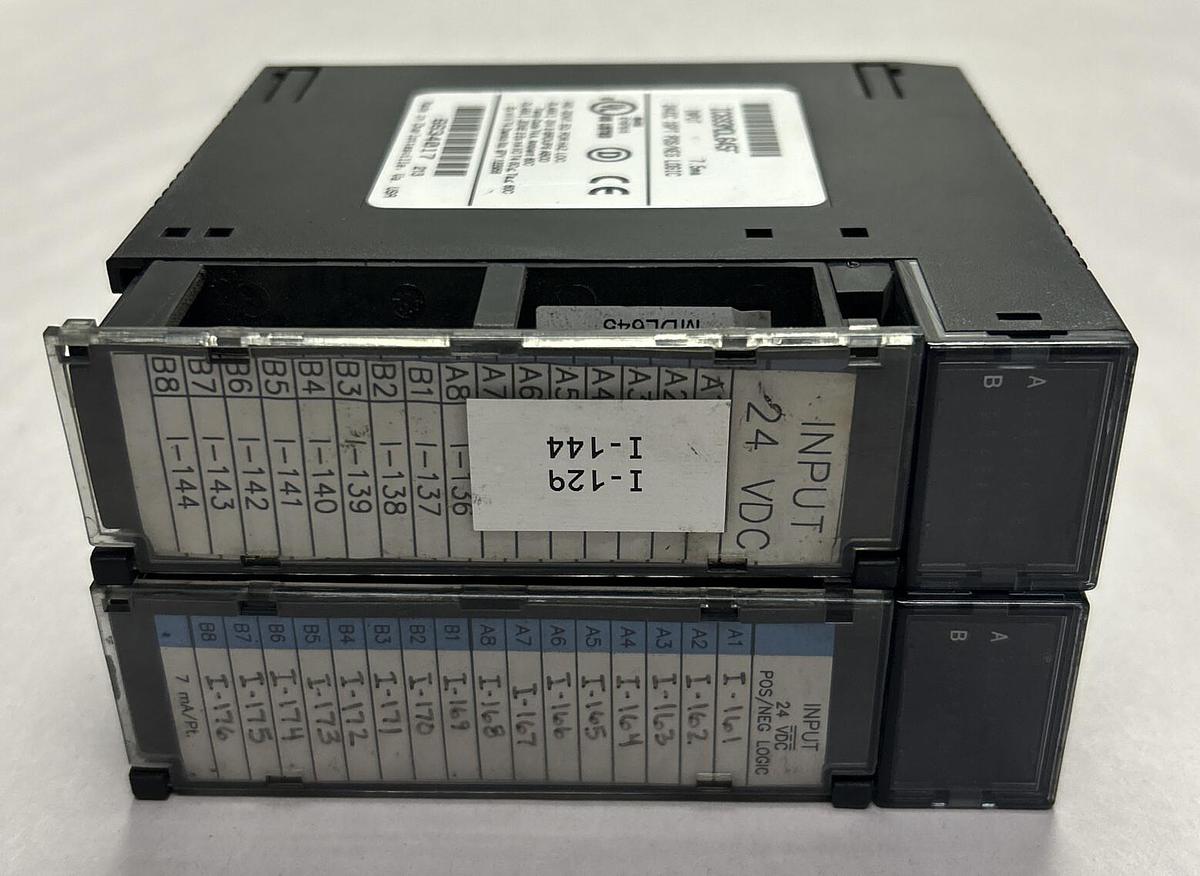 Used GE FANUC,IC693MDL645F,INPUT MODULE LOT OF 2