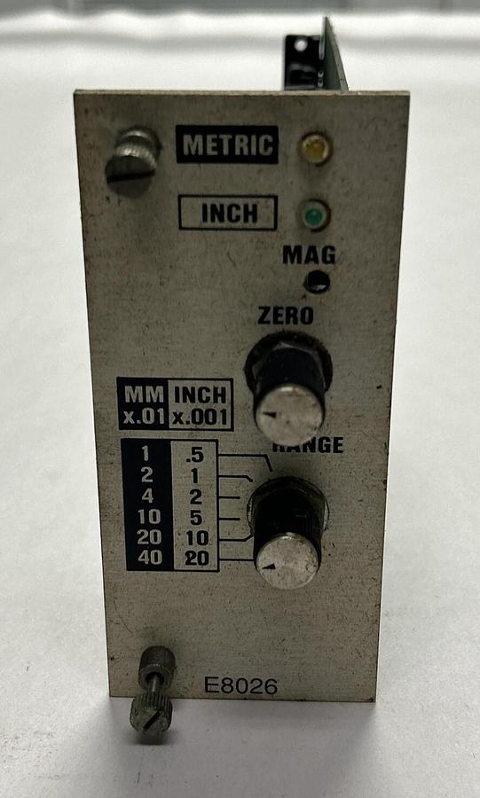 Used EDMUND GAGES,E8026,SUM/DIFFERENCE MODULE