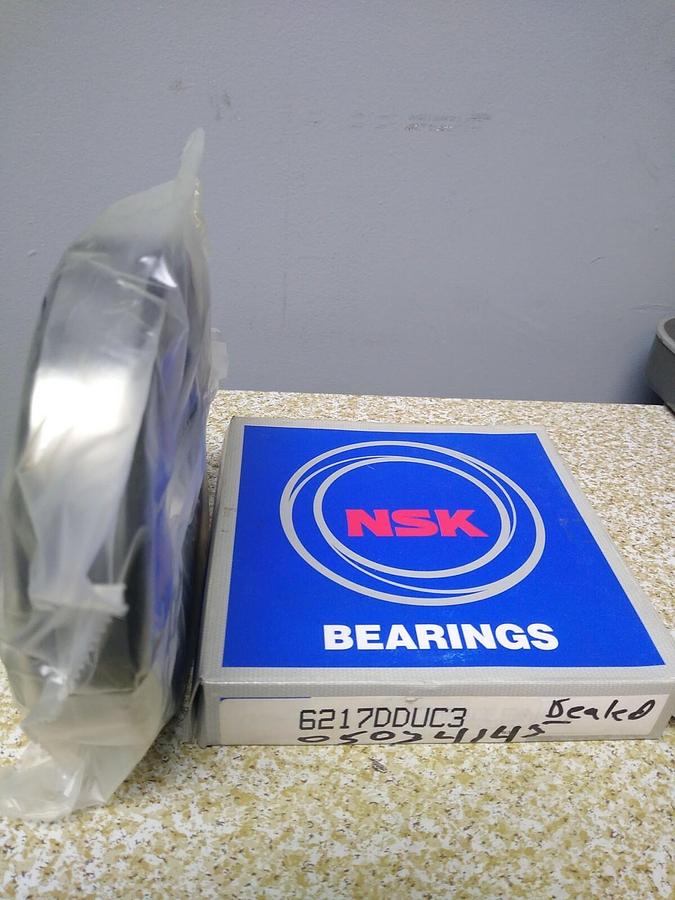 Used NSK,6217DDUC3,Deep Groove Ball Bearing NOS