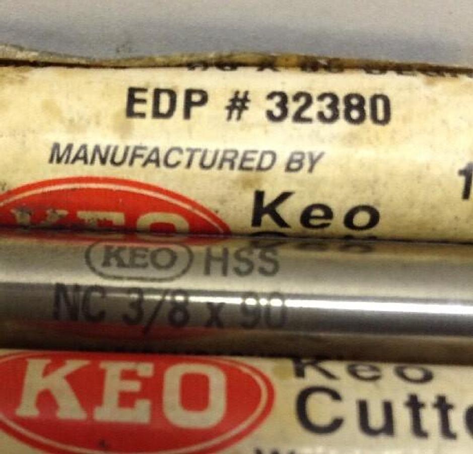 KEO Cutters,KNC-32380-M,3/8 IN x 90 degrees LOT OF 2