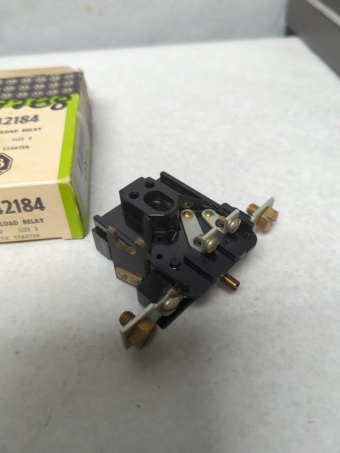 ALLEN-BRADLEY,X-42184,R.H. OVERLOAD RELAY BUL 709 SIZE 2 NOS