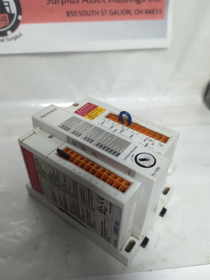 Used KEYENCE,PJ-V90,LIGHT CURTAIN CONTROLLER PRE-OWNED