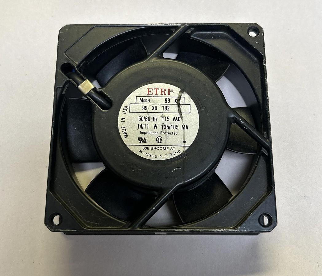 Used ETRI,99XU182,FAN 115V