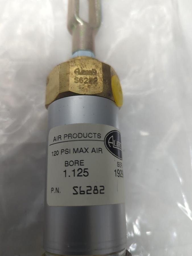 AURORA,S6282,PNEUMATIC CYLUNDER 1.125 INCH BORE 2 INCH STROKE 120PSI NOS