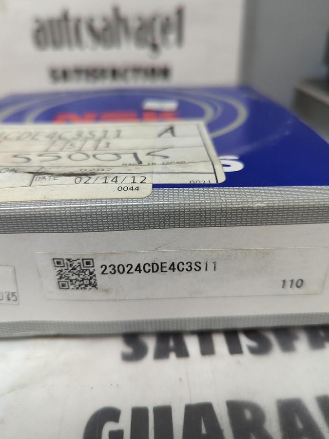 NSK,23024CDE4C3511,SPHERICAL ROLLER BEARING SEALED BOX
