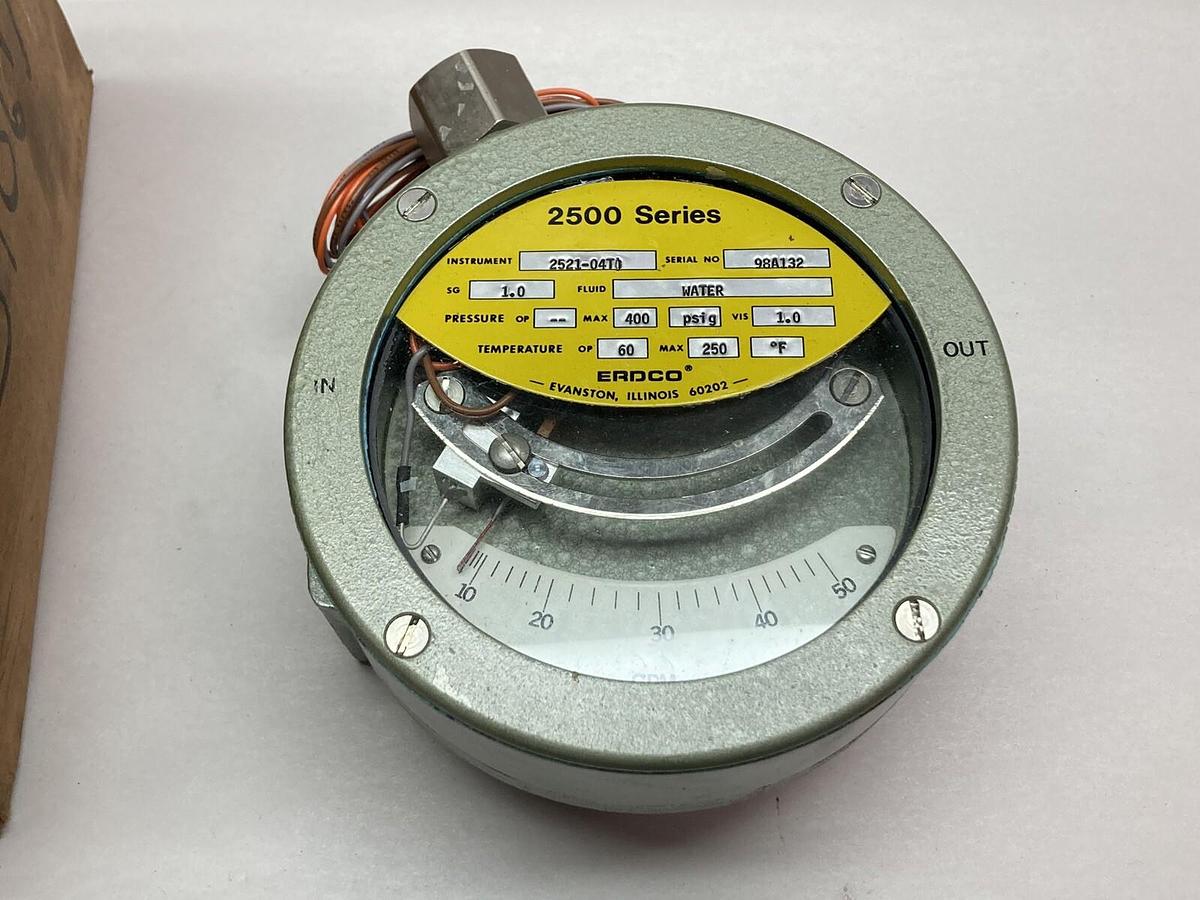 Erdco,2521-04T0,Armor-Flo Meter For Water