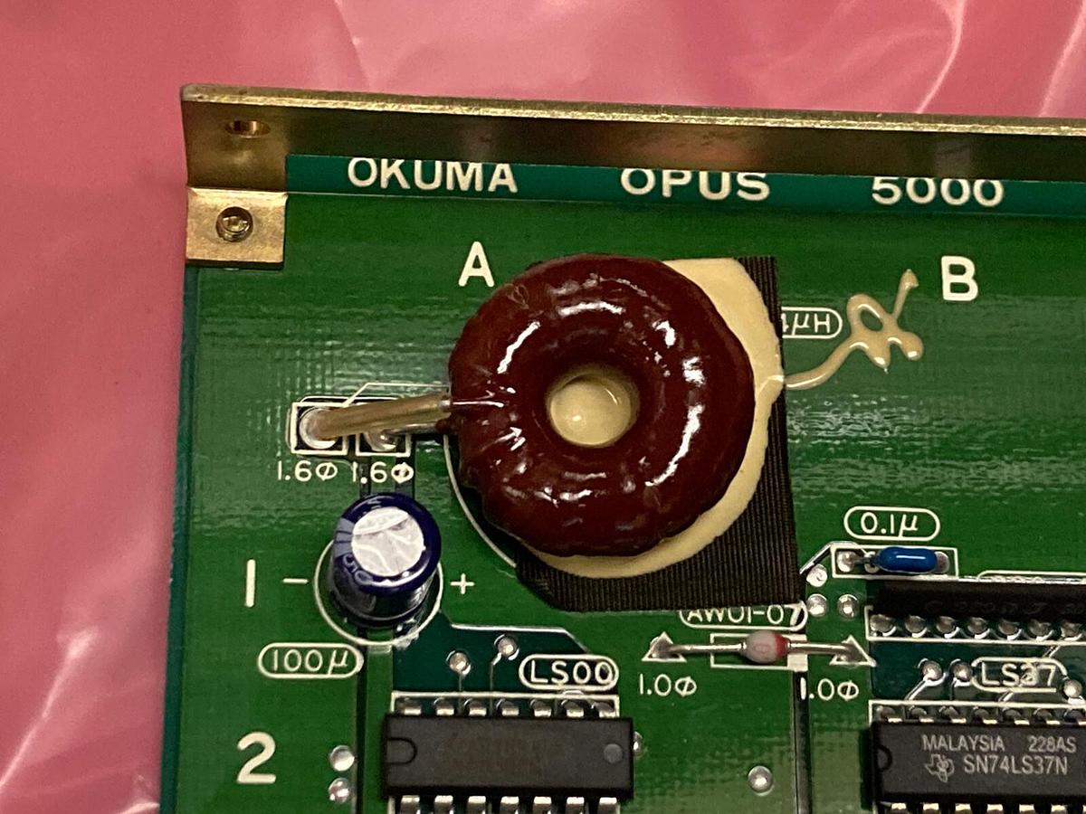 Used Okuma,E4809-032-452-D 1911-1120 OPUS 5000 TPB EC,Board