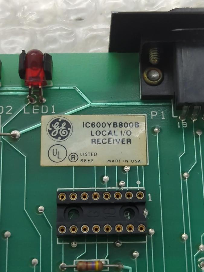 Used GE,IC600B800B,LOCAL I/O RECEIVER CIRCUIT BOARD PRE-OWNED