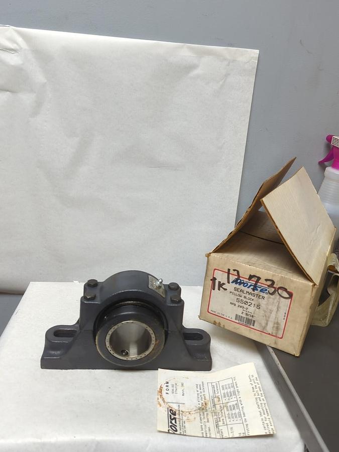 MORSE-SEALMASTER,550215,PILLOW BLOCK BEARING 2-3/16 INCH BORE NOS